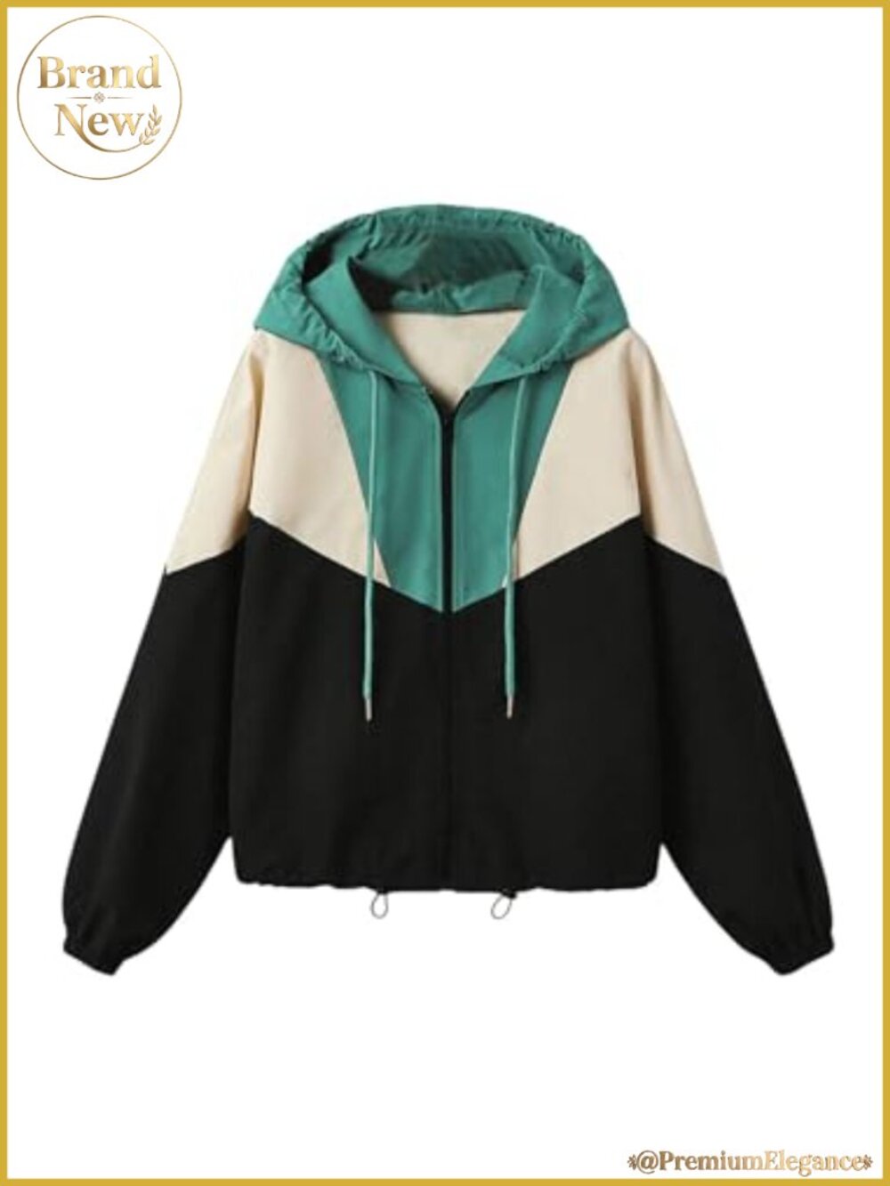 Casual Thin Zip Hooded Jacket with Pockets